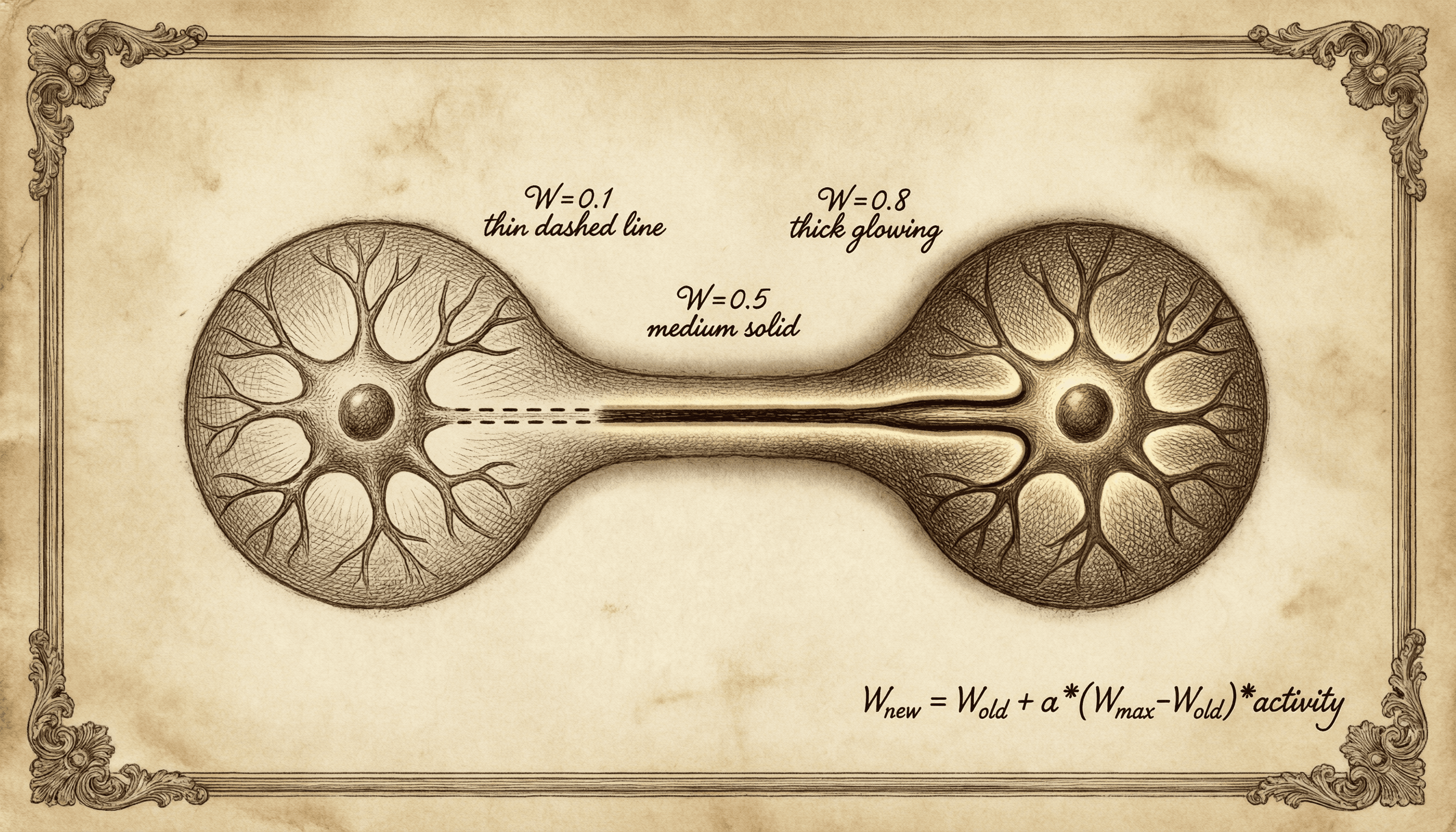 Hebbian Memory Connections