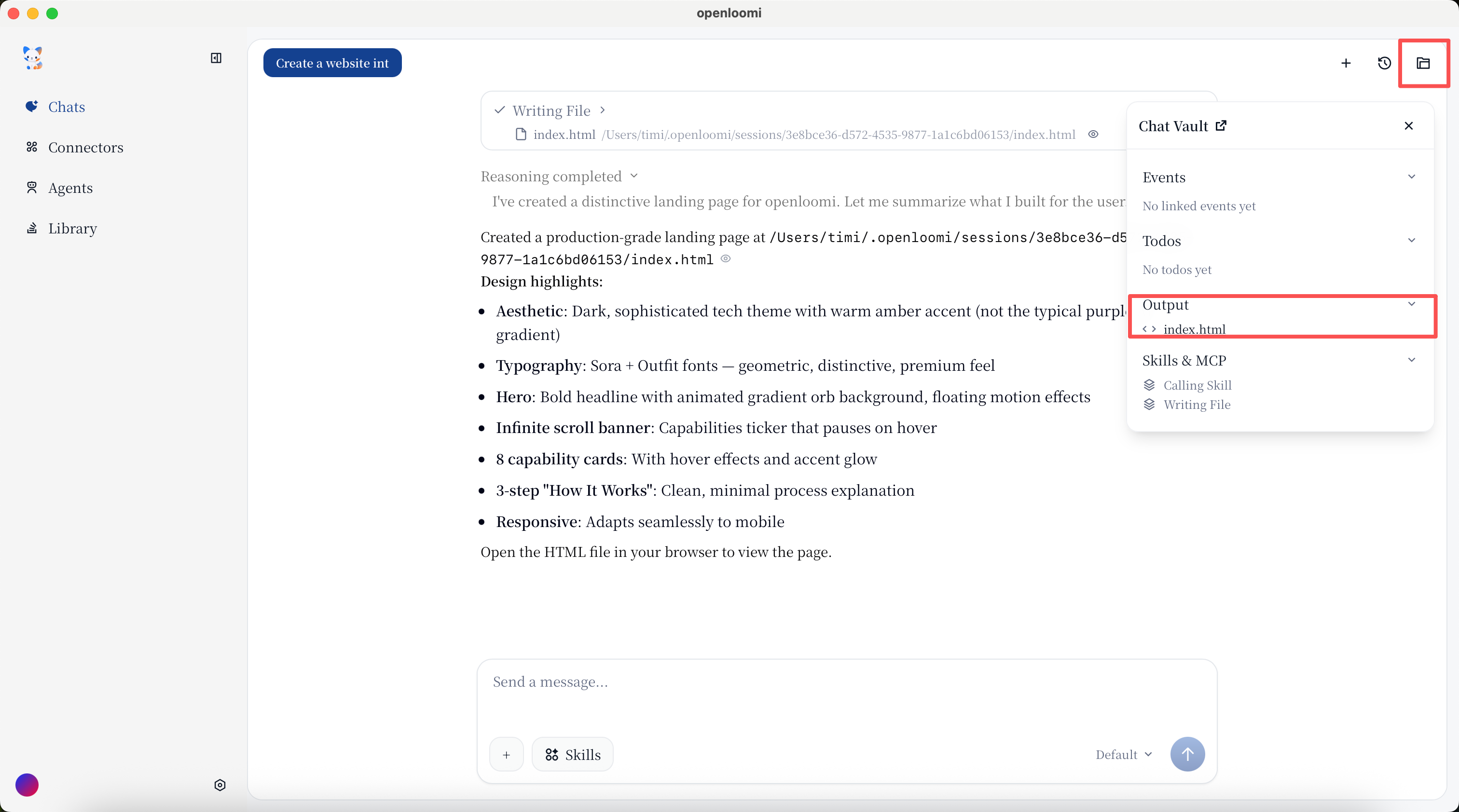 OpenLoomi Artifacts